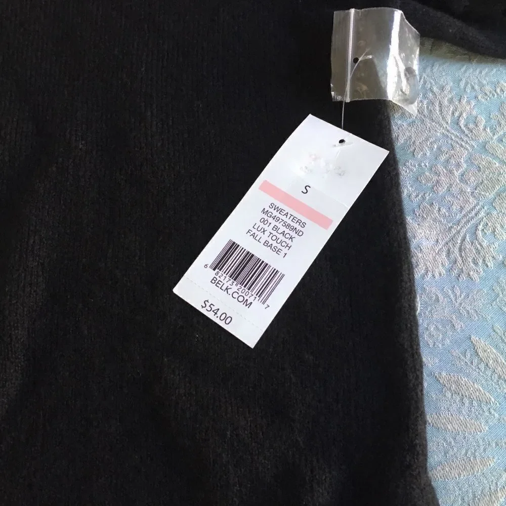 New Directions knit sweater button detail sz small
